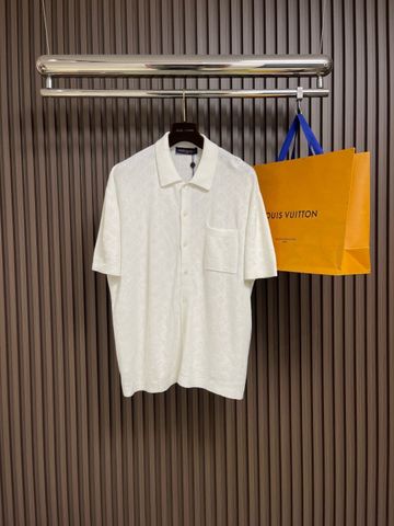 ÁO SƠ MI NAM L V MONOGRAM POINTELLE SHORT-SLEEVED SHIRT
