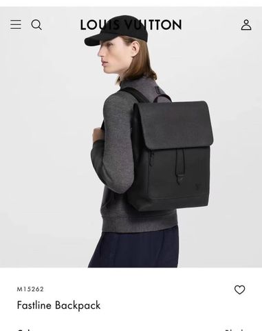 BALO UNISEX L*V  FASTLINE DA BÒ HẠT ĐEN