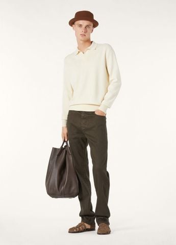 ÁO LEN CỔ POLO NAM LP V-COLLAR SEAGULL SIGNATURE