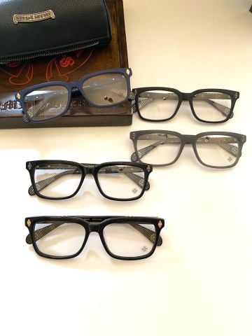 KÍNH MẮT NAM NỮ Chrome* hearts*  | GỌNG BẢN DÀY, CÀNG KHẮC BIỂU TƯỢNG