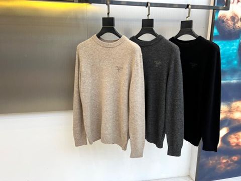 ÁO LEN NAM PRD DỆT KIM TRÒN CỔ TỐI GIẢN – FORM CHUẨN ĐẸP, THÊU LOGO TINH TẾ