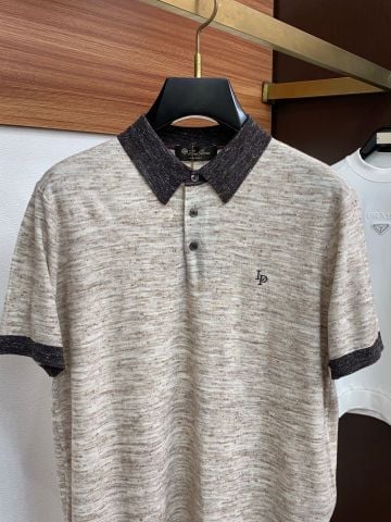 ÁO POLO NAM LP DỆT THIÊN TY NHẸ MÁT CỔ DỆT TƯƠNG PHẢN THANH LỊCH