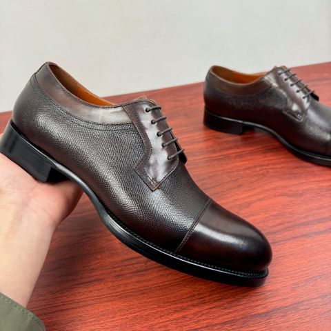 GIÀY DERBY NAM BRL PATINA THỦ CÔNG – ĐẾ DA Ý CHẠM KHẮC NGHỆ THUẬT