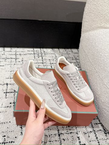GIÀY SNEAKER NAM NỮ LP TENNIS WALK DÁNG THẤP TỐI GIẢN PHỐI CHẤT LIỆU
