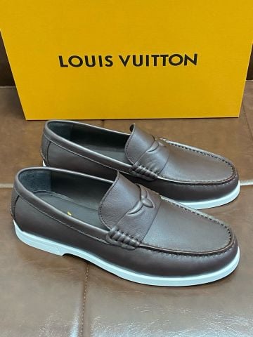 GIÀY SLIP ON NAM DA BÒ LỲ – PHOM BUSINESS SMART CASUAL, ĐẾ CAO SU BẢN GỌN