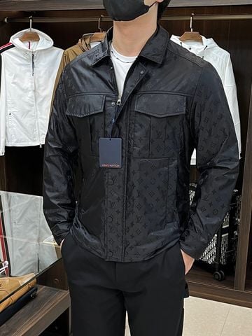 ÁO KHOÁC NAM LV* JACQUARD MONOGRAM NHẸ