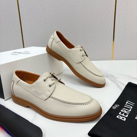 GIÀY BOAT SHOES NAM B L T DA HƯƠU – MAY MOCCASIN THỦ CÔNG
