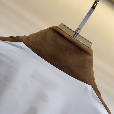 ÁO KHOÁC NAM NỮ KT DÁNG BOMBER CỔ ĐỨNG PHỐI DA LỘN FORM GỌN SANG TRỌNG