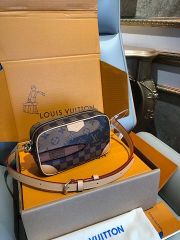 TÚI NAM NỮ L*V  TROCADERO PHỐI MONOGRAM + DAMIER PHIÊN BẢN CỔ ĐIỂN