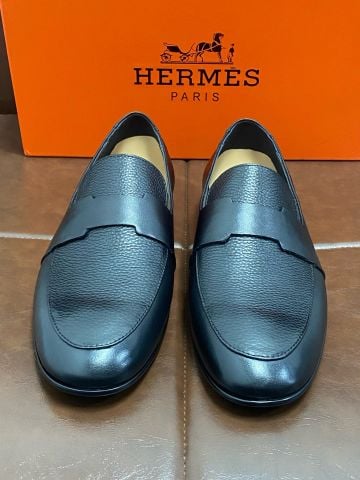 MOCASSIN NAM H M PENNY LOAFER DA LỲ PHỐI DA HẠT FULL GRAIN