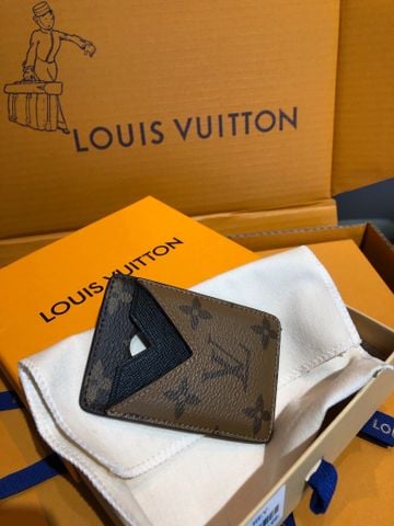 VÍ THẺ UNISEX LV* MAGNET MONOGRAM V-CUT