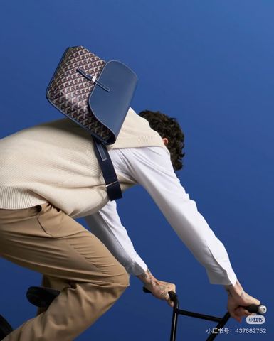 TÚI ĐEO CHÉO UNISEX GOY* MESSENGER HỌA TIẾT SƠN TAY ĐỘC BẢN