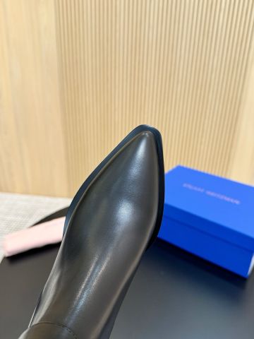 GIÀY BOOT NỮ MB DÂY ĐAI KHÓA – MŨI NHỌN, GÓT 6CM