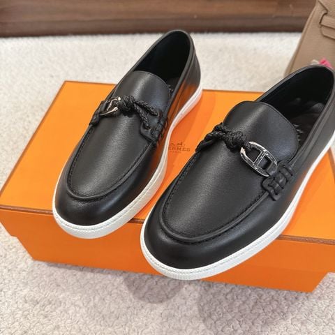 GIÀY SLIP ON NAM NỮ HERM DA LỲ CAO CẤP SIÊU ÊM DỄ PHỐI