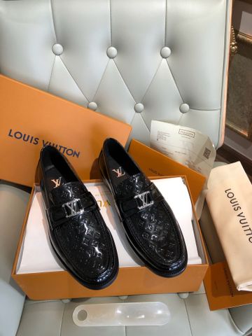 GIÀY NAM LV* MAJOR LOAFER DA BÓNG MONOGRAM – KHÂU TAY CAO CẤP