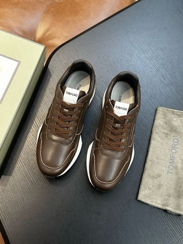 GIÀY SNEAKER NAM T F CAMBRIDGE LOW-TOP – DA BÊ, ĐẾ RUBBER –