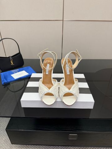 SANDAL CAO GÓT NỮ AQZ* QUAI PHA LÊ LẤP LÁNH