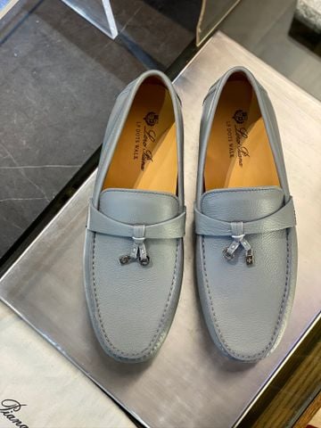 GIÀY MOCCASSIN NAM LP DOT SOLE WALK DA DÊ VÂN TỰ NHIÊN –