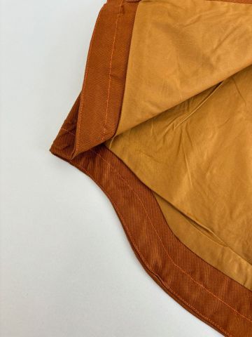 ÁO KHOÁC NAM L*V * MONOGRAM NÂU CAM PHỐI MŨ HOOD CAM NỔI BẬT