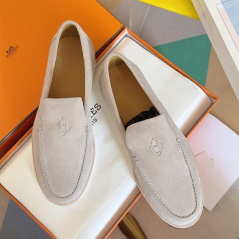 GIÀY SLIP ON NAM NỮ H M DA BÒ CAO CẤP FORM THON TINH TẾ NỮ 1