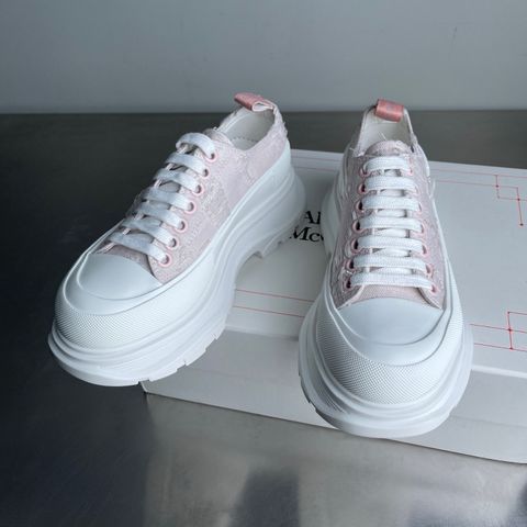 GIÀY NAM NỮ MCQ* TREAD SLICK DENIM XANH – ĐẾ CHUNKY ẤN TƯỢNG