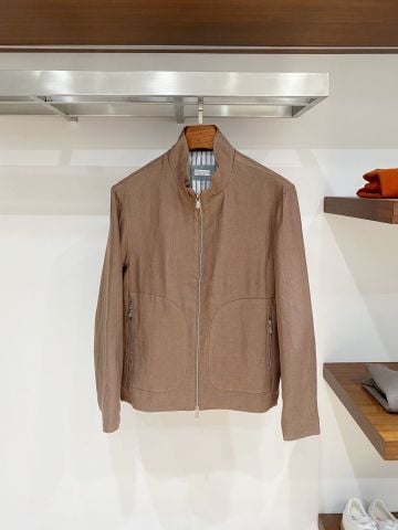 ÁO KHOÁC NAM DÁNG CỔ BẺ CHẤT SỢI THỰC VẬT NHẬP CAO CẤP,