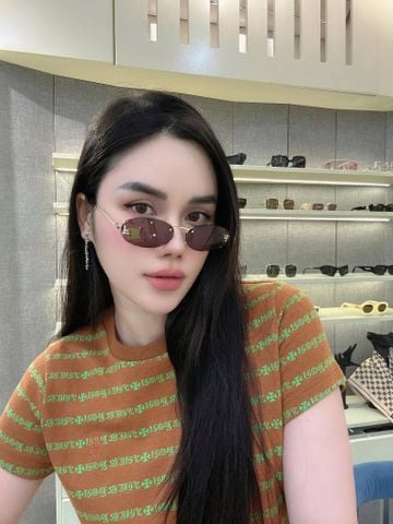 KÍNH MẮT NỮ F D FIRST CRYSTAL PHOM OVAL KHÔNG VIỀN