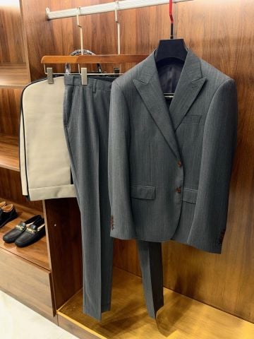 BỘ VEST NAM LF WOOL HERRINGBONE CHỐNG NHĂN