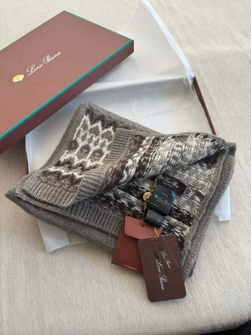 KHĂN NAM NỮ LORO CASHMERE ALPE PILE – HỌA TIẾT FAIR ISLE THƯỢNG HẠNG