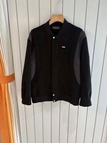 ÁO KHOÁC DẠ UNISEX LP HERRINGBONE CỔ ĐỨNG