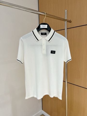 ÁO POLO NAM FD DỆT KIM CỔ VIỀN TƯƠNG PHẢN PHỐI PLAQUE NGỰC TINH GỌN 1