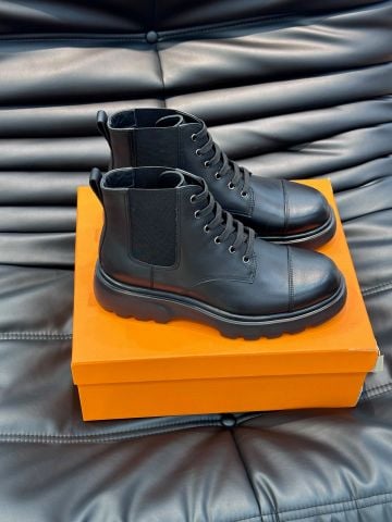 BOOT NAM H M DÁNG CỔ CAO CAP-TOE – DA NAPPA ÊM MỊN,
