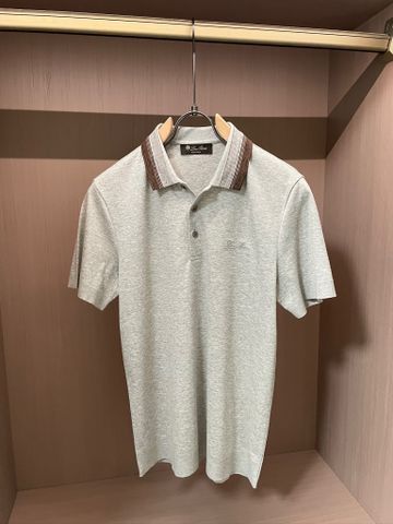 ÁO POLO NAM LP CỔ DỆT SỌC PHỐI TONE NHẸ, COTTON MỀM MỊN CAO CẤP