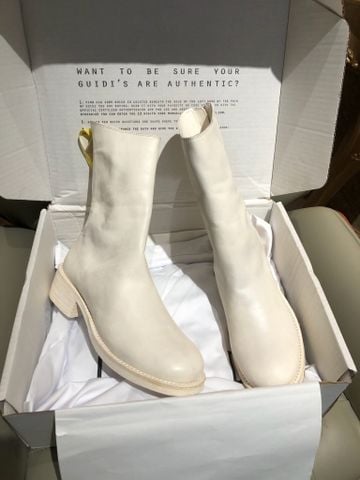 BOOT NỮ GDI DÁNG CHELSEA CỔ LỬNG DA NGỰA THƯỢNG HẠNG ĐƯỢC LÀM HIỆU ỨNG “WASHED