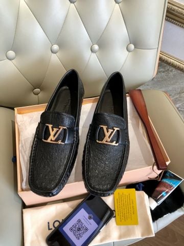 GIÀY LOAFER NAM L V MAJOR EXOTIC LEATHER