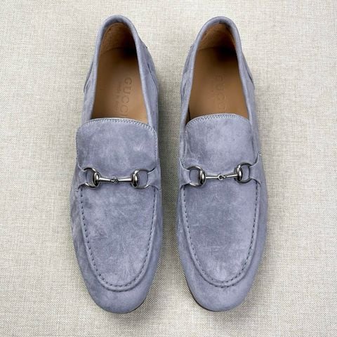GIÀY NAM LOAFER GUCC* DA LỘN KHÓA KIM LOẠI LIMITED EDITION
