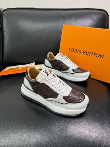 GIÀY THỂ THAO NAM L*V  SNEAKER PHỐI MONOGRAM – ĐẾ TPU ÊM CHẮC, TÔN DÁNG