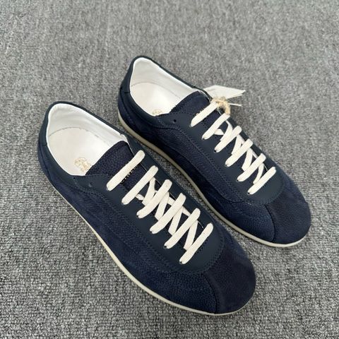GIÀY SNEAKER NAM BC WASHED SUEDE PHOM LOW-TOP THON DÀI ĐẾ CAO SU MỎNG NHẸ