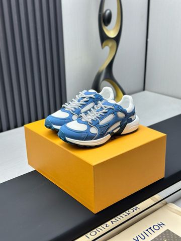 GIÀY SNEAKER NAM L*V  – RUNWAY BLUE EDITION