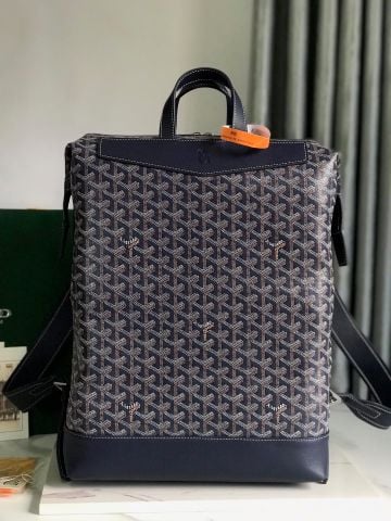 BALO NAM NỮ GD* CISALPIN MM PHOM HỘP ĐỨNG CANVAS VÂN CHỮ Y