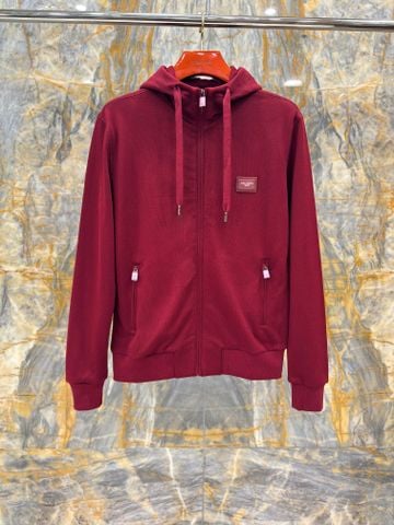 BỘ  NAM DG*  HOODIE  – LOGO DA TONE-ON-TONE*