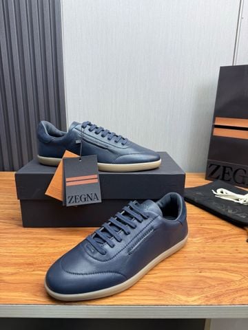 GIÀY SNEAKER NAM DA BÊ LỲ PHỐI DA LỘN, PHOM LOW-TOP TỐI GIẢN CAO CẤP