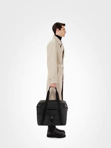 TÚI DU LỊCH NAM M B EXTREME 3.0 PHOM DUFFLE CỠ LỚN DA BÒ FULL-GRAIN DẬP VÂN
