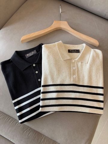 ÁO POLO NAM LP DỆT KIM SỌC NGANG TINH GỌN PHOM LỊCH LÃM