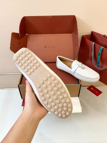 GIÀY DRIVER NAM L P SUMMER WALK DA BÒ VÂN HẠT – PHOM LOAFER LỊCH LÃM, ĐẾ HẠT CHỐNG TRƯỢT