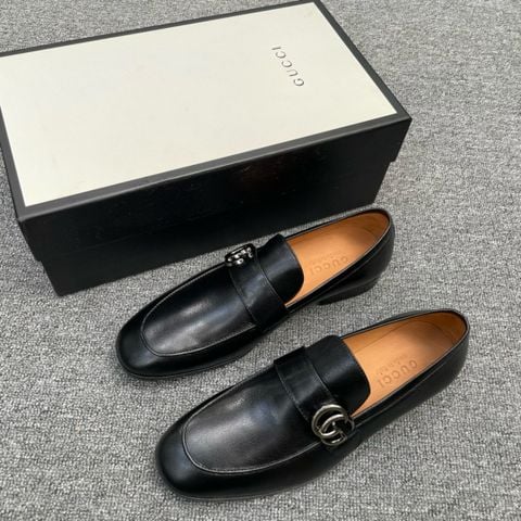 Giày nam Loafer GUCC*  –  Signature Web & GG Buckle