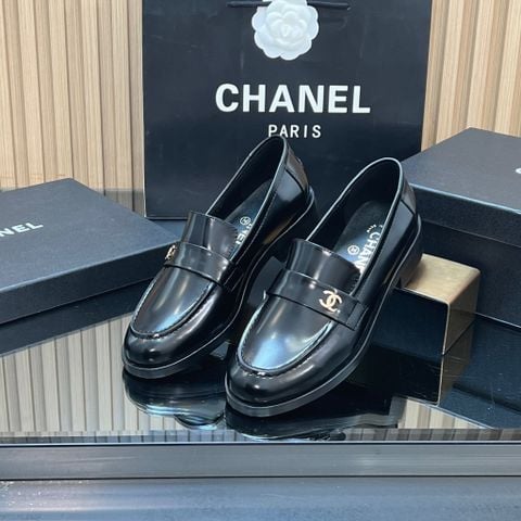 GIÀY NỮ LOAFER CN* DA BÒ ĐEN CỔ ĐIỂN SIÊU ÊM CHẮC CHÂN