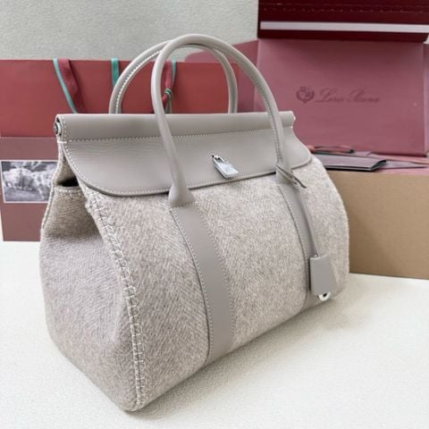 TÚI XÁCH LP DÒNG LOOM L32 WISH CASH TWEED DỆT XƯƠNG CÁ