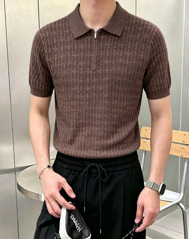 ÁO POLO NAM H M DỆT KIM CỔ ZIP – PHONG THÁI TINH GỌN, LỊCH LÃM VÀ RẤT CÓ GU
