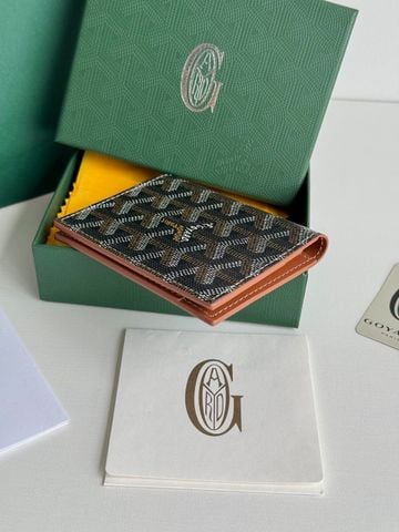 VÍ ĐỰNG THẺ UNISEX GYD SAINT-MARC HỌA TIẾT SIGNATURE THANH MẢNH